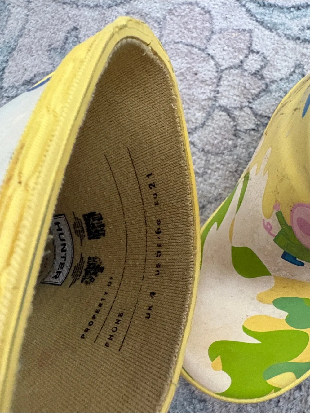 Hunter Peppa Pig Kids Rain Boots
